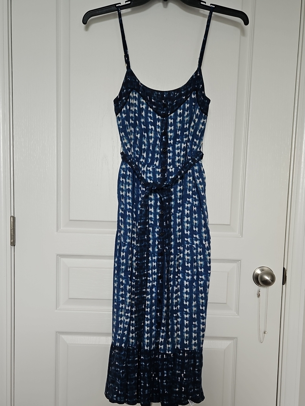 Change Of Scenery Blue Maxi Dress, Small